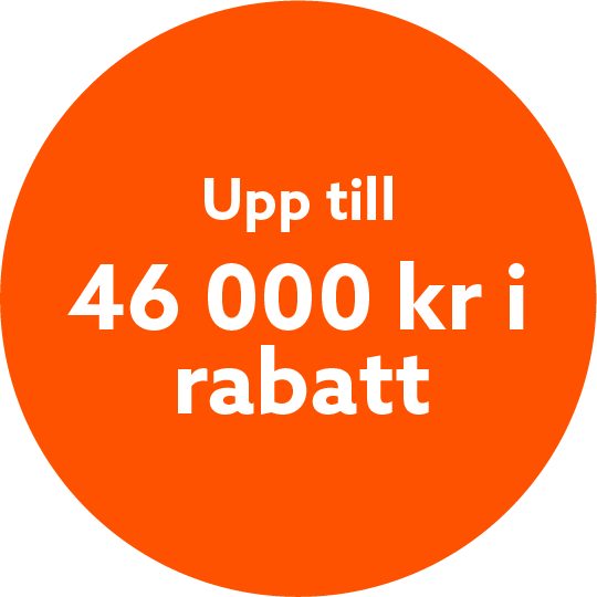 46000kr-rabatt